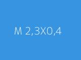 M 2,3X0,4 